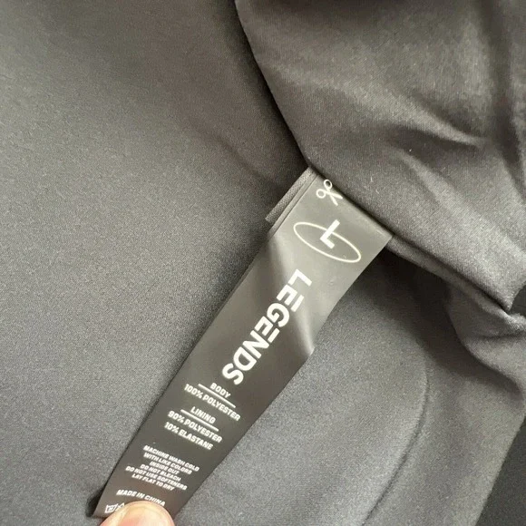 Legends Sherpa Jacket Mens Large Black Full Zip Fleece‎ Outdoors Elbow Patch - Picture 9 of 12